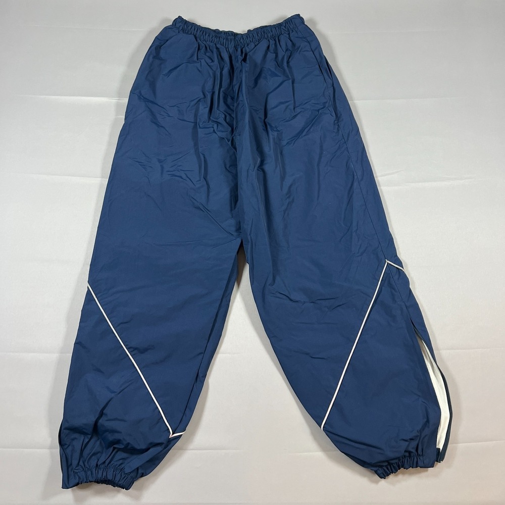 Skilcraft Jwod Track Pants Mens Large Navy Mesh Lined Elastic Waistband Tapered
